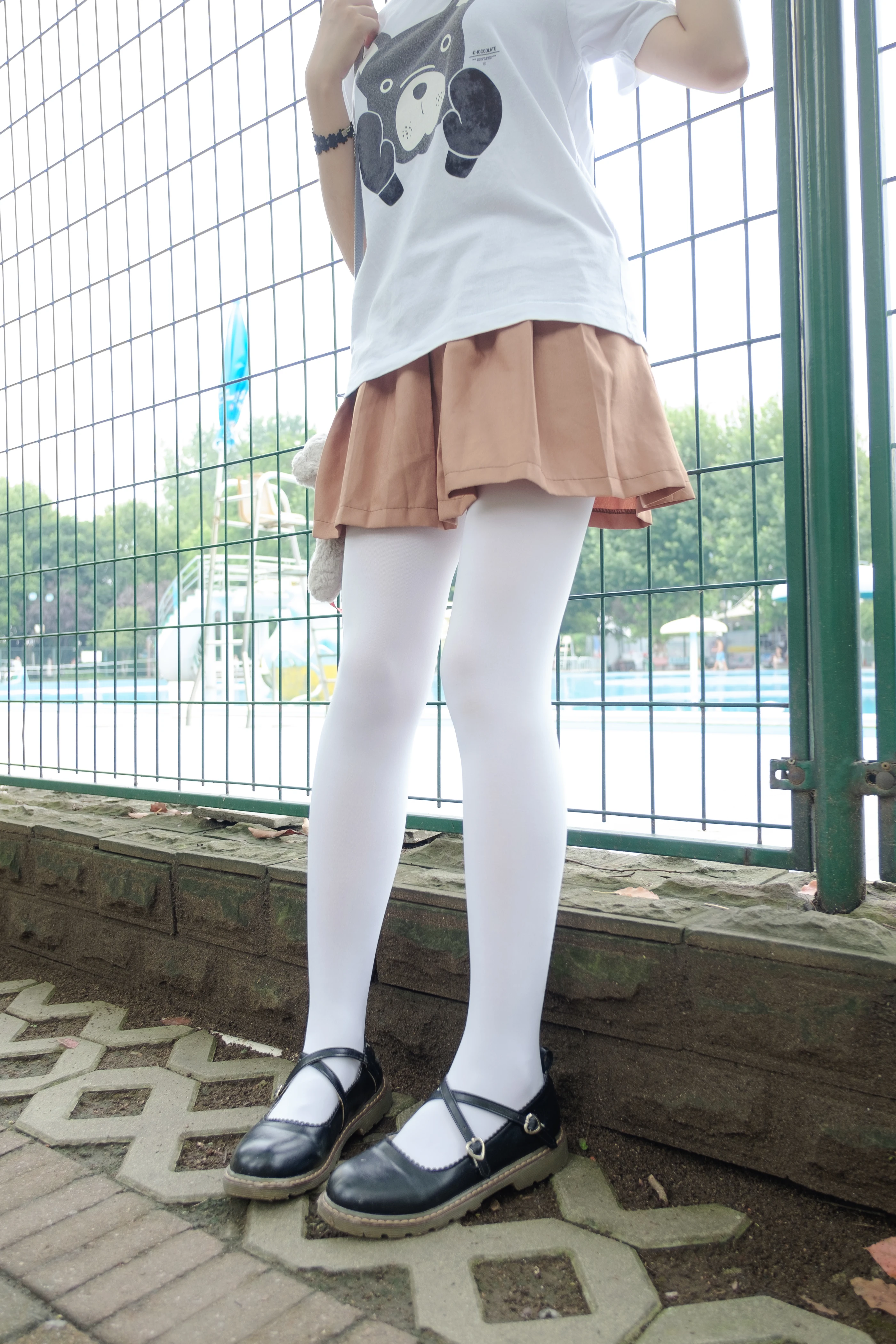 森萝财团 [BETA-004] 高中女生JK白丝外拍 [113P]插图2